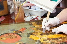 Restorer Gilding Icon With Agate Burnisher (2)